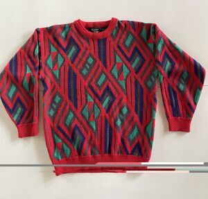 Women’s Vintage 80’s Rainbow Ridge Sweater - Medium